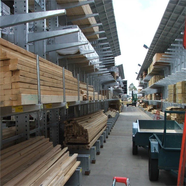 Steel Pipe Storage Cantilever Rack for Lumbers (4)
